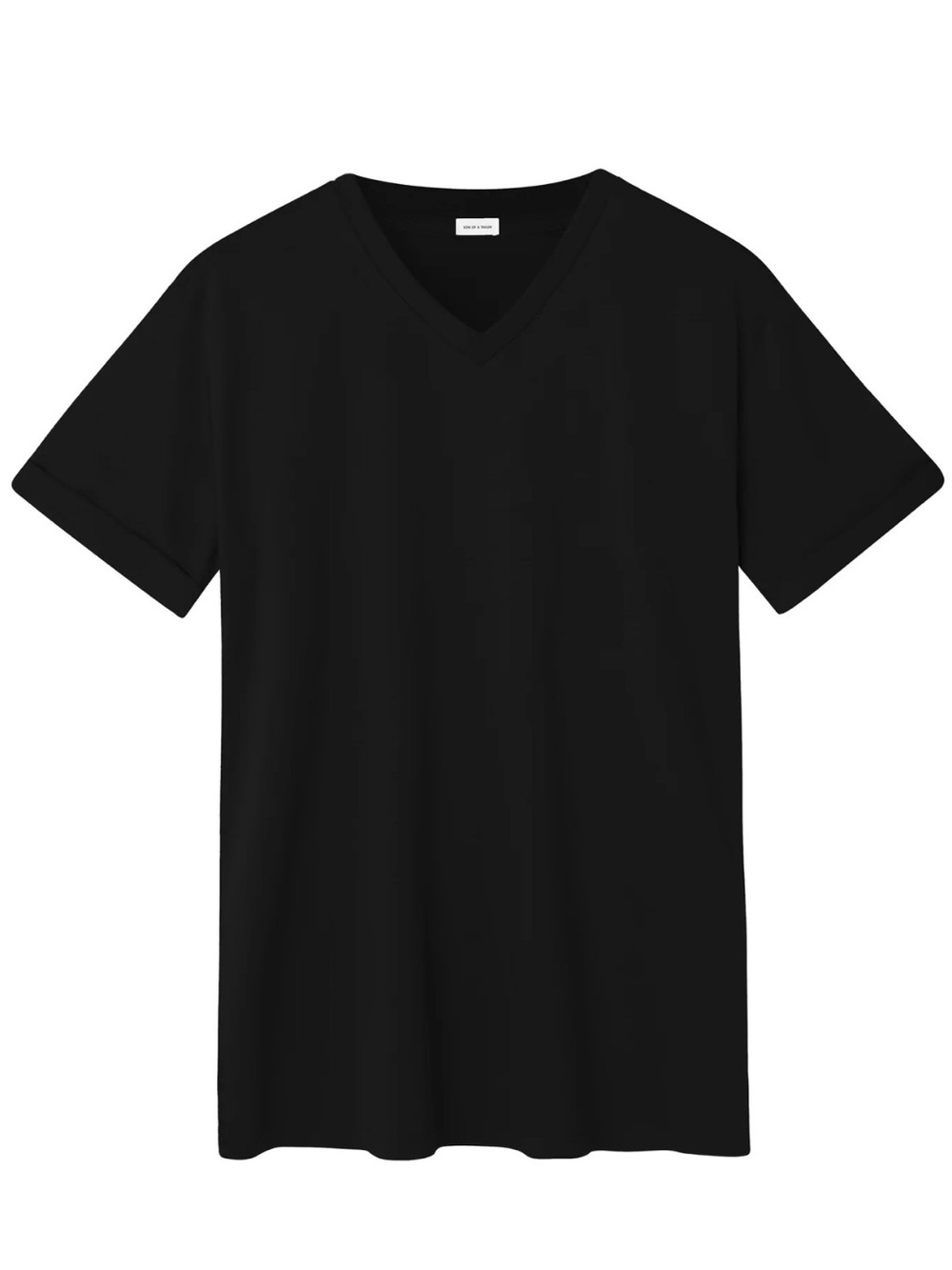 NWOT Men's Black V-Neck Short Sleeve Tee